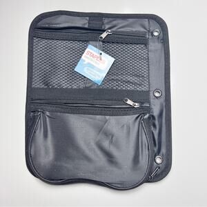 Staple Black  Assorted Compartment Style Binder Accessory Pouch